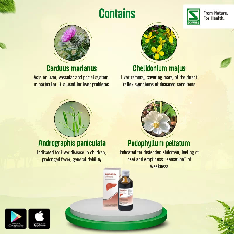 Dr Willmar Schwabe India Alpha-Liv Liver Tonic