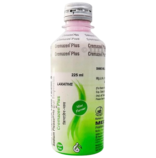 Cremazen Plus Oral Suspension Mint Sugar Free