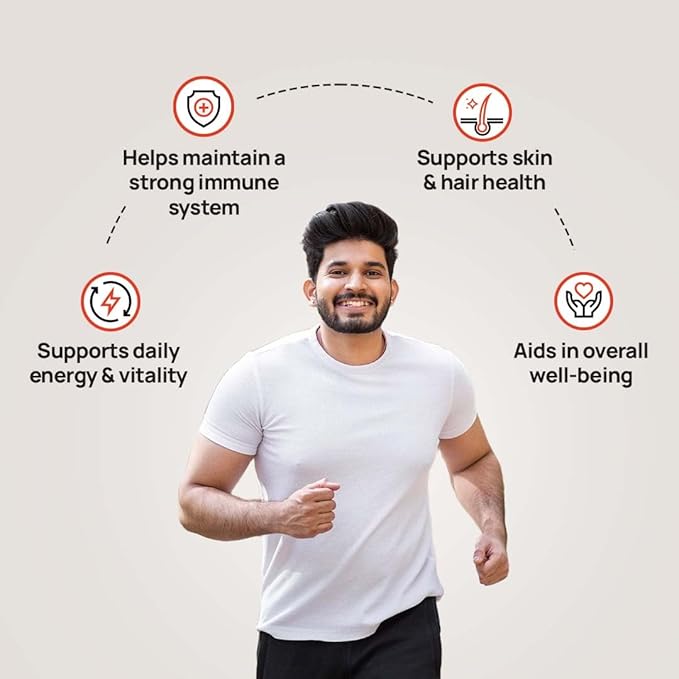 A to Z NS+ Daily Multivitamin Tablets – Zinc & Vitamin C for Immunity, B-Complex & Essential Nutrients for Energy & Wellness