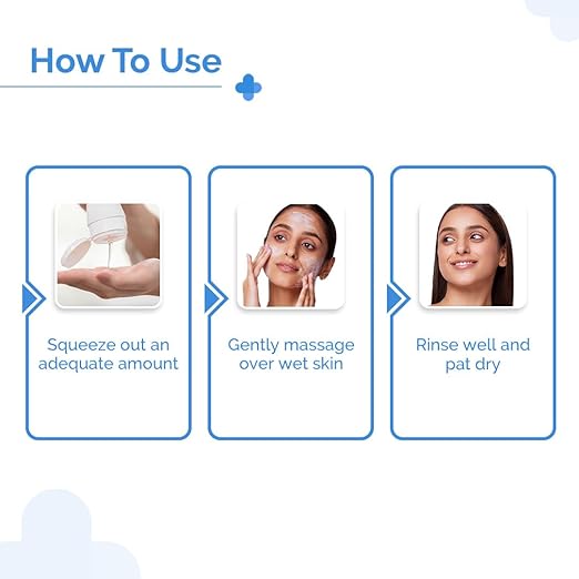 The Derma Co Sali-Cinamide Anti-Acne Face Wash with 2% Salicylic Acid & 2% Niacinamide - 80 ml | Clears Acne & Marks | Removes Excess Oil