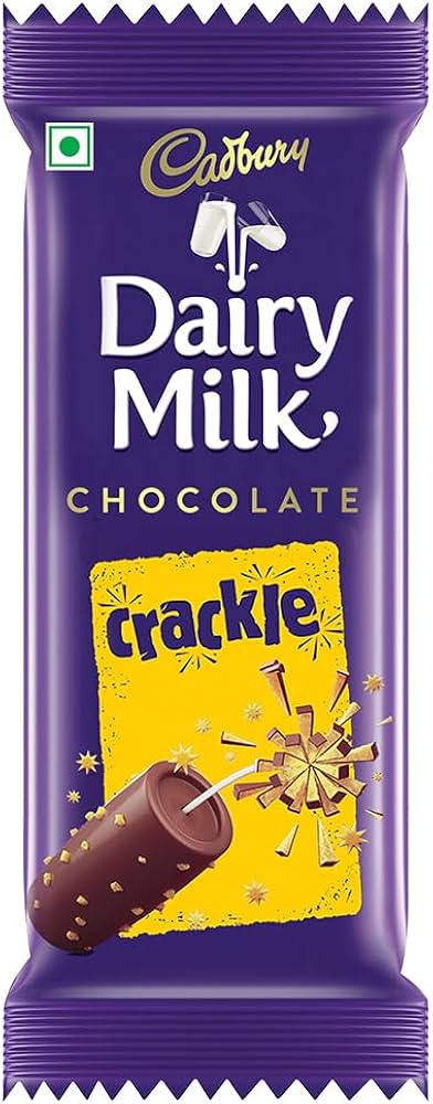 Cadbury Dairy Milk Crackle Chocolate Bar, 36 grams