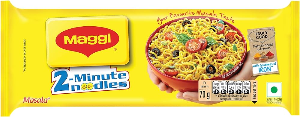 Maggi 2-Minute Instant Noodles - Masala, 280 g
