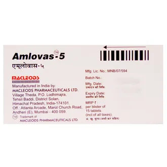 Amlovas-5 Tablet