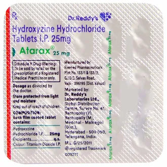 Atarax 25 mg Tablet
