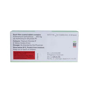 Azicip 250 Tablet