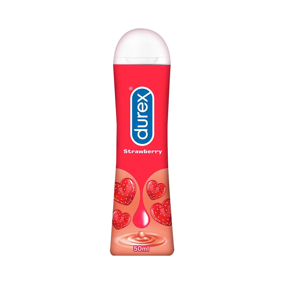 Durex Strawberry Flavoured Intimate Lube | Water-Based 50ml