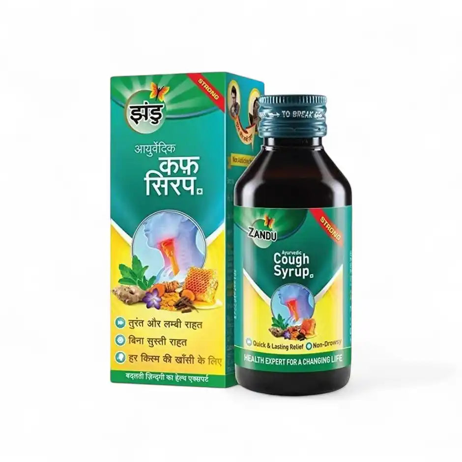 Zandu Ayurvedic Cough Syrup 100ml