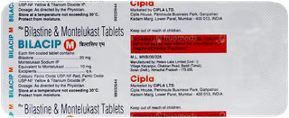 Bilacip M Tablet